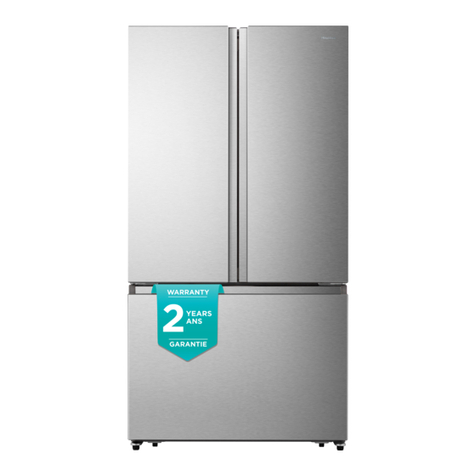 Hisense RF26N6AFE User manual