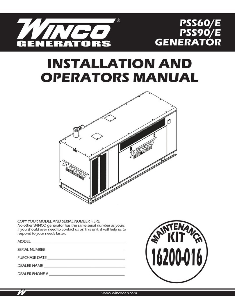 Winco PSS60/E Setup guide