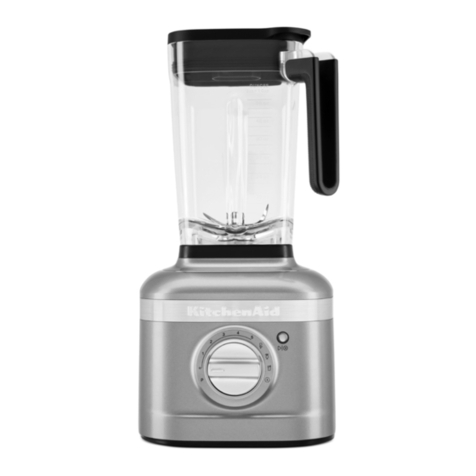KitchenAid 5KSB4026A User manual