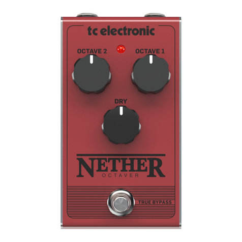 TC Electronic NETHER OCTAVER User manual