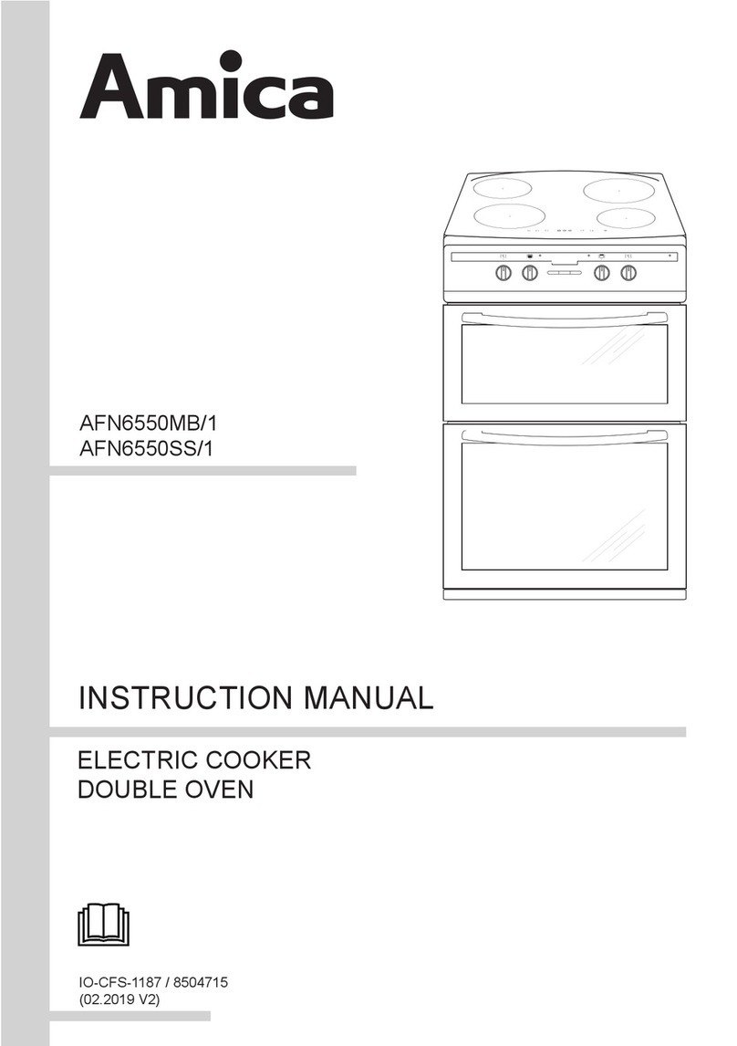 Amica AFN6550MB/1 instruction manual