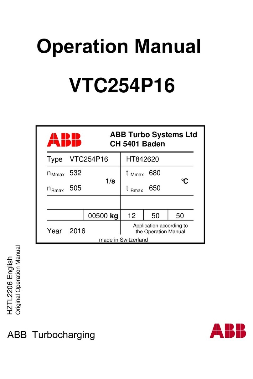 ABB VTC254P16 User manual