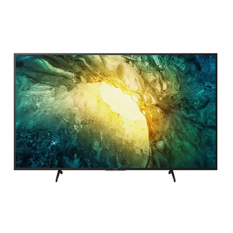 Sony KD-43X7 H Series User manual