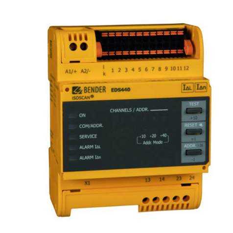 Bender EDS440-LAF-4 User manual