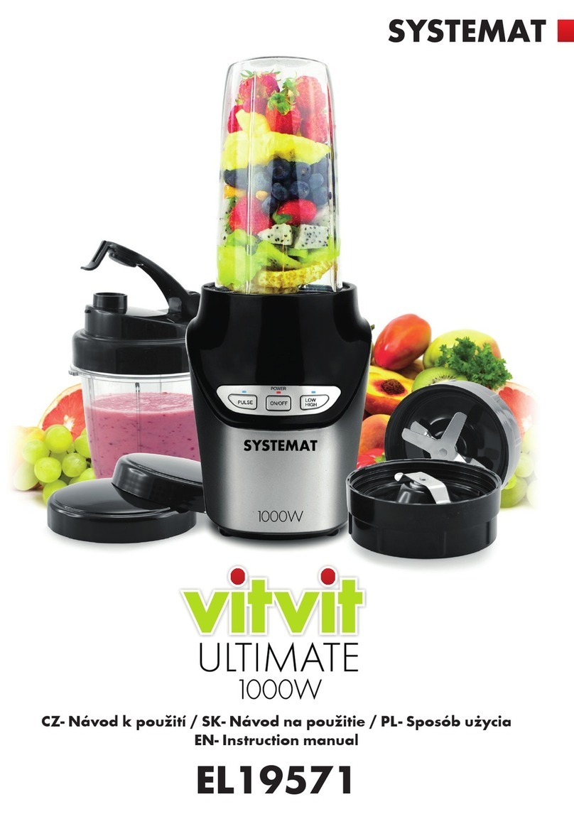 SYSTEMAT vitvit ULTIMATE 1000W instruction manual