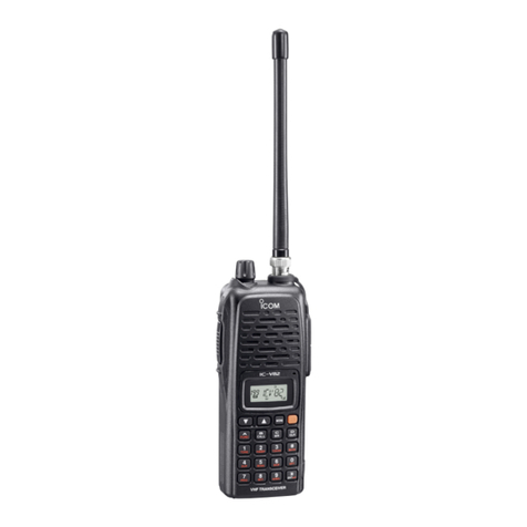 Icom IC-V82-T User manual