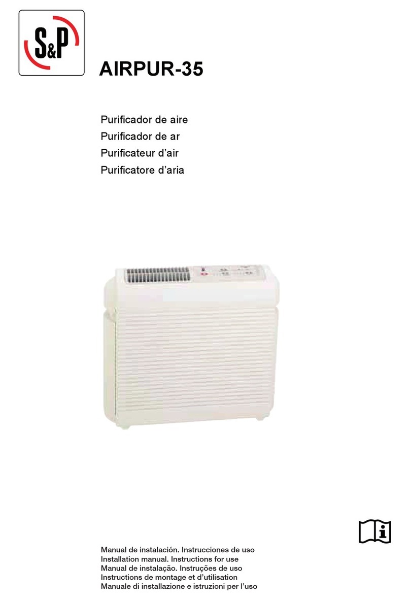 S&P AIRPUR-35 installation manual