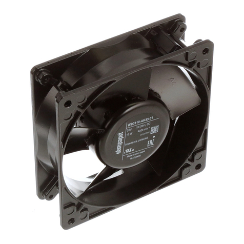 Ebmpapst W2G110-AK43-31 User manual Ebmpapst W2G110-AK43-31 User manual