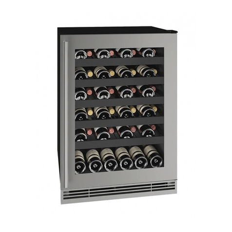 U-Line UHWC124 Installation manual