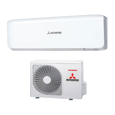 Mitsubishi Heavy Industries DXK06ZSA-W User manual