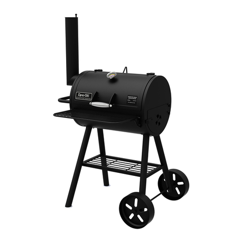 Dyna-Glo Signature DGSS443CB-D User manual