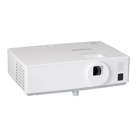 Hitachi CP-DX301 User manual