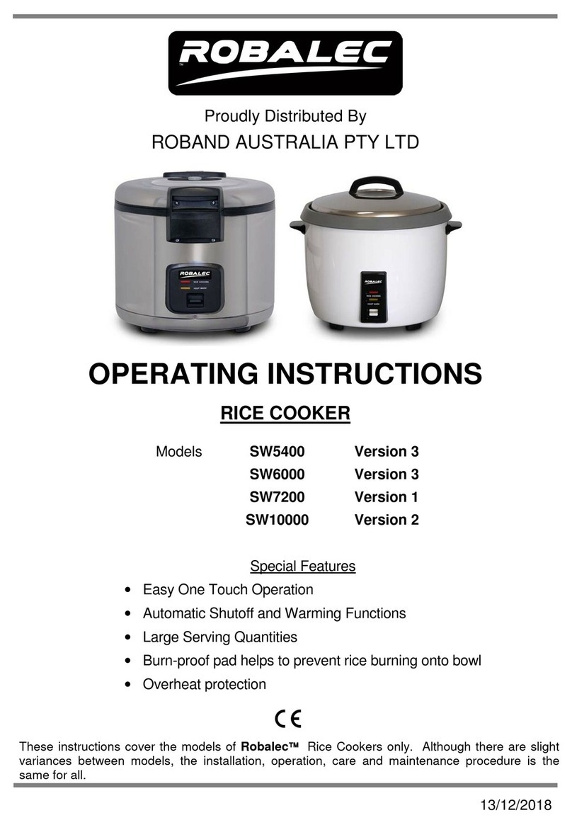 ROBAND Robalec SW5400 operating instructions