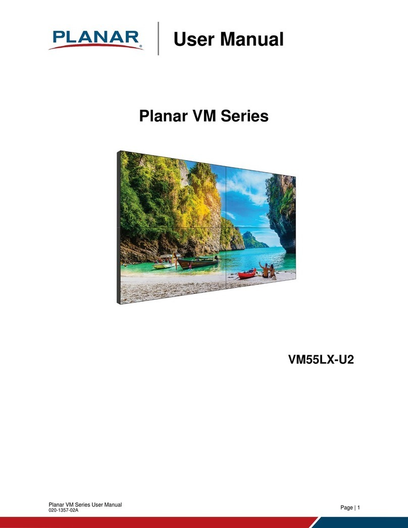 Planar VM55LX-U2 User manual