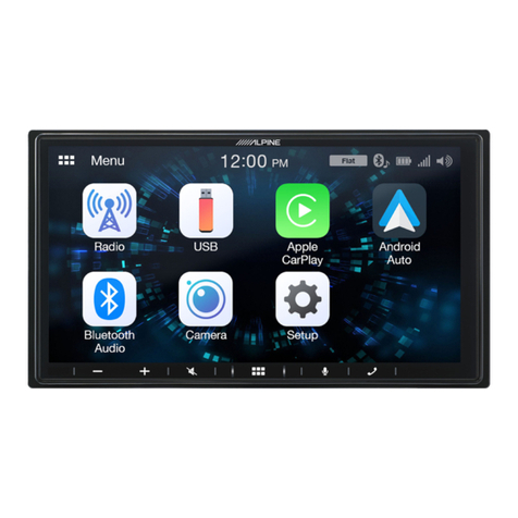 Alpine iLX-W650E owner's manual