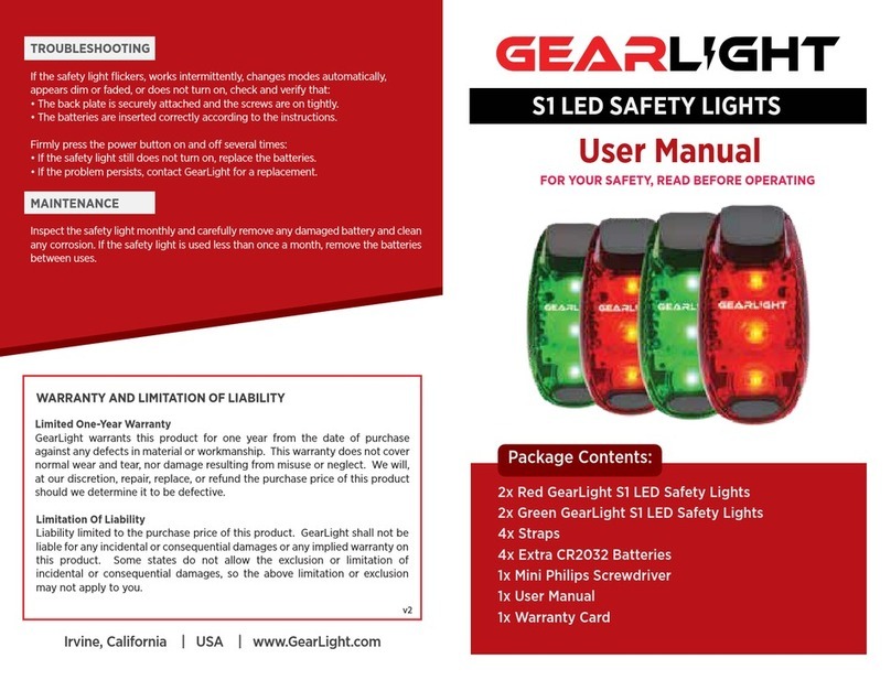 Gear Light S1 user manual