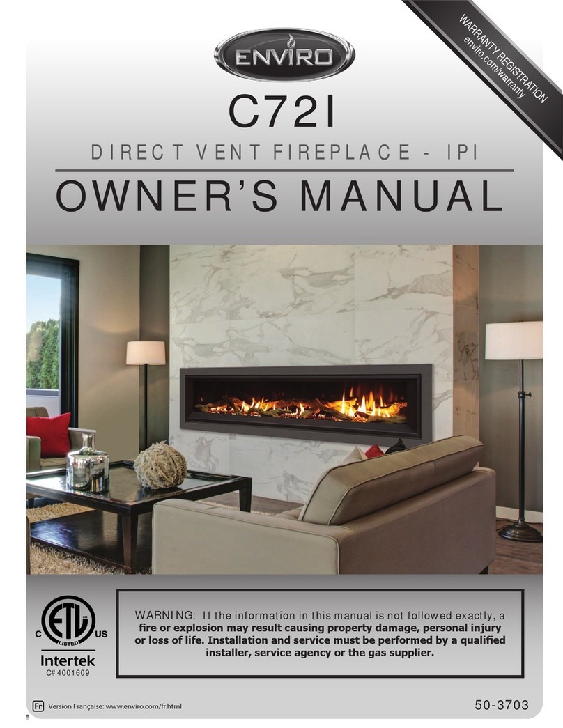 Enviro C72I owner's manual