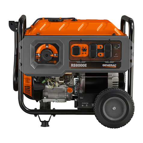 Generac Power Systems PowerDial RS8000E User manual
