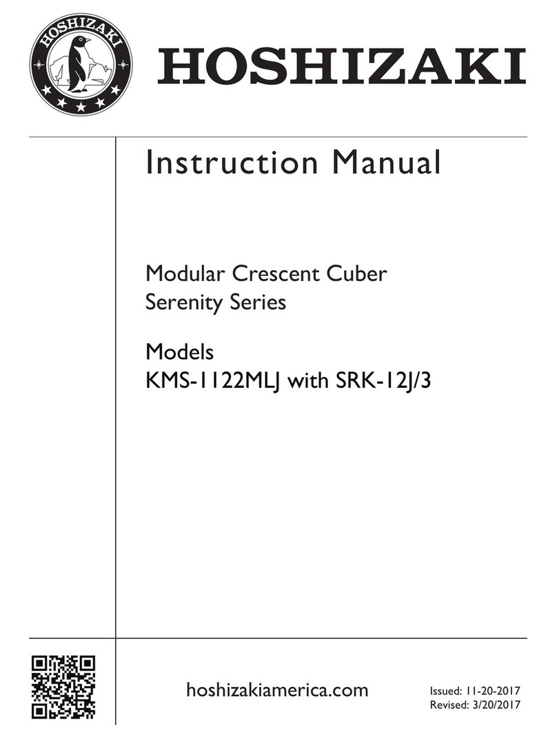 Hoshizaki KMS-1122MLJ instruction manual