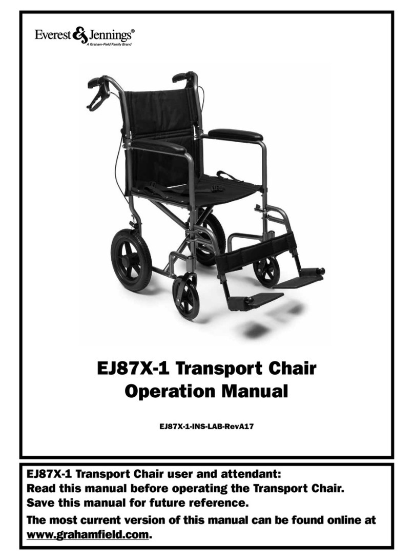 Graham Field Everest & Jennings EJ87X-1 User manual Graham Field Everest & Jennings EJ87X-1 User manual