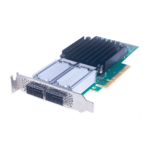 Mellanox Technologies ConnectX-4 MCX413A-BCAT User manual Mellanox Technologies ConnectX-4 MCX413A-BCAT User manual