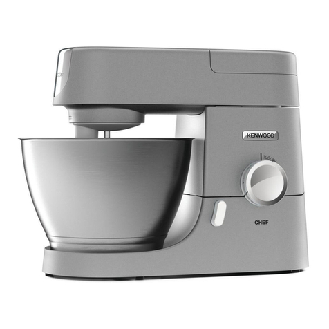 Kenwood CHEF instructions