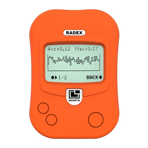 RADEX QUARTA User manual