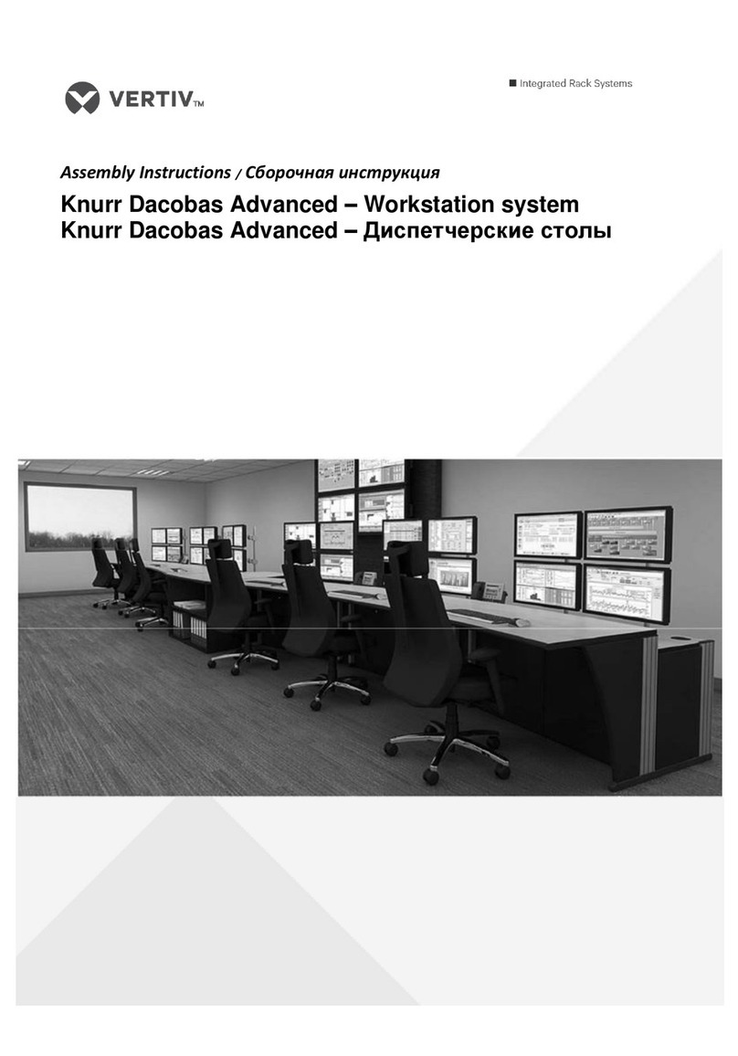 Vertiv Knurr Dacobas Advanced Assembly instructions