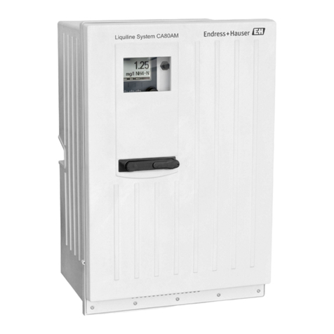 Endress+Hauser Liquiline System CA80AM Brief operating instructions