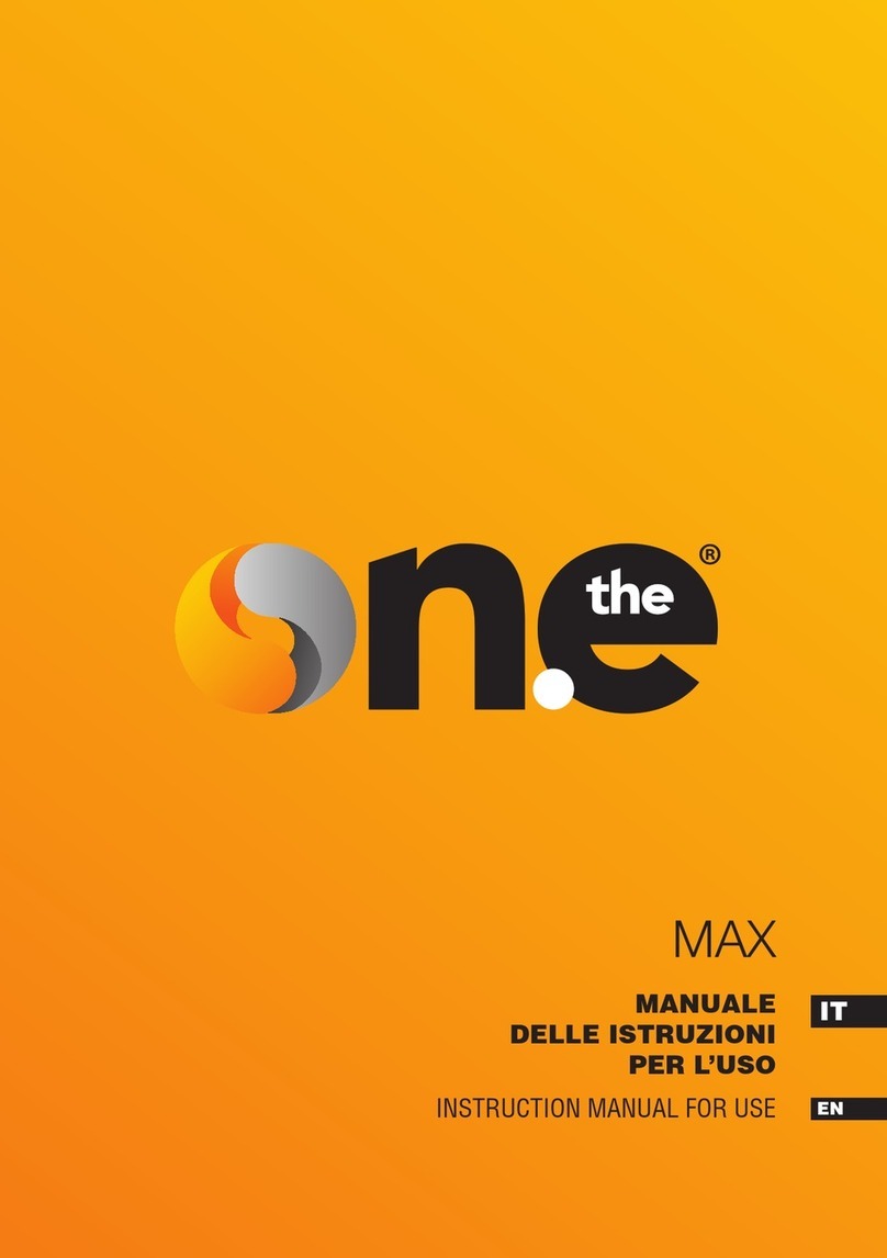 THE-ONE MAX Instruction manual
