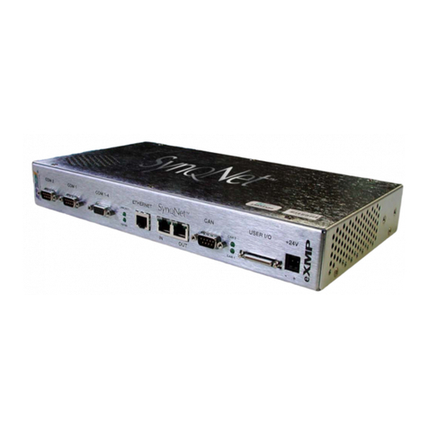 MEI eXMP-SynqNet quick start guide
