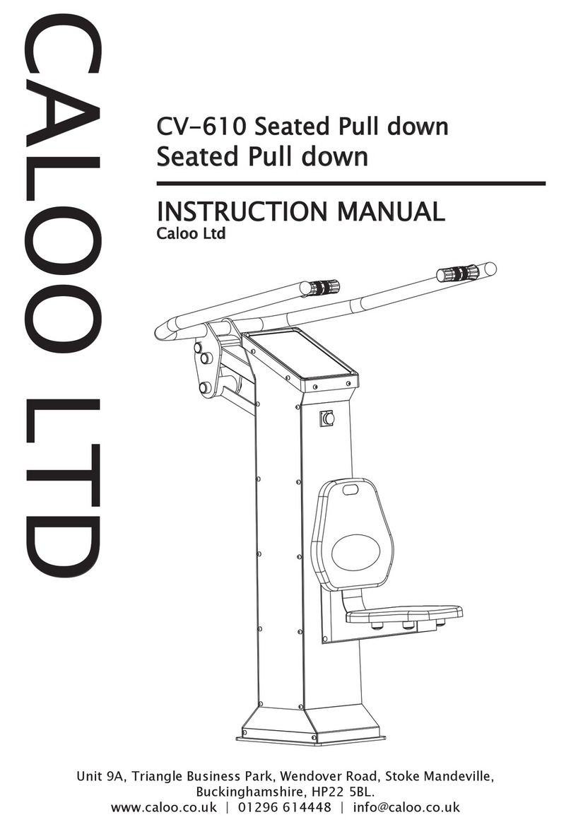 Caloo CV-610 instruction manual