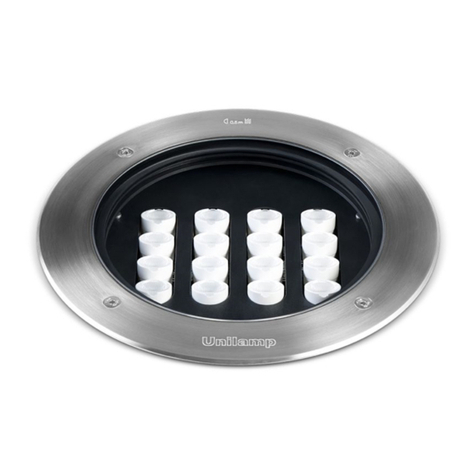 Unilamp Mini Quark Round installation manual