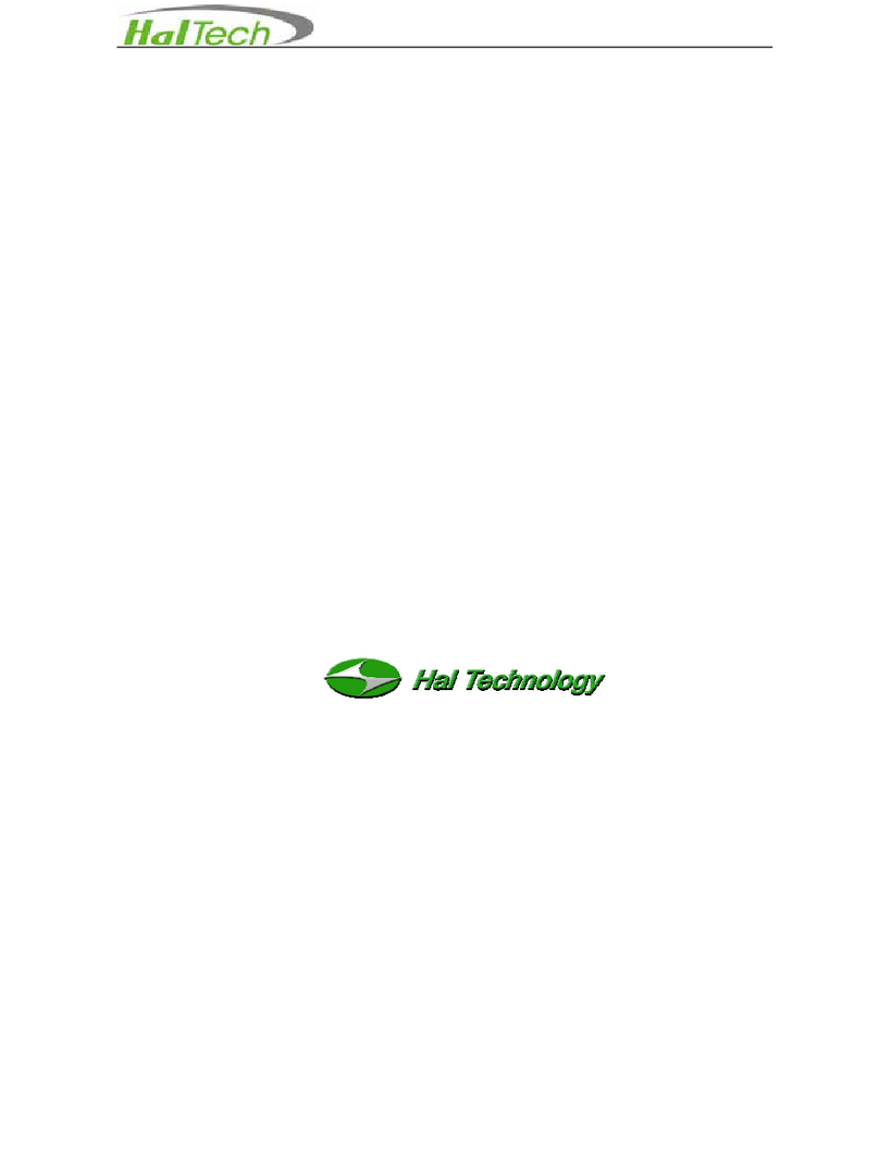 Haltech HAL-HPC300 Operational manual Haltech HAL-HPC300 Operational manual
