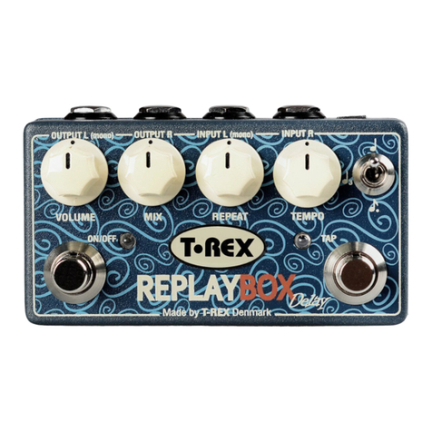 TREX REPLAY BOX DELAY User manual