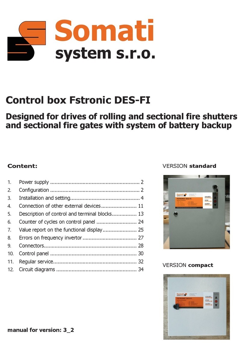 Somati system FSTronic DES-FI 4A COMPACT manual