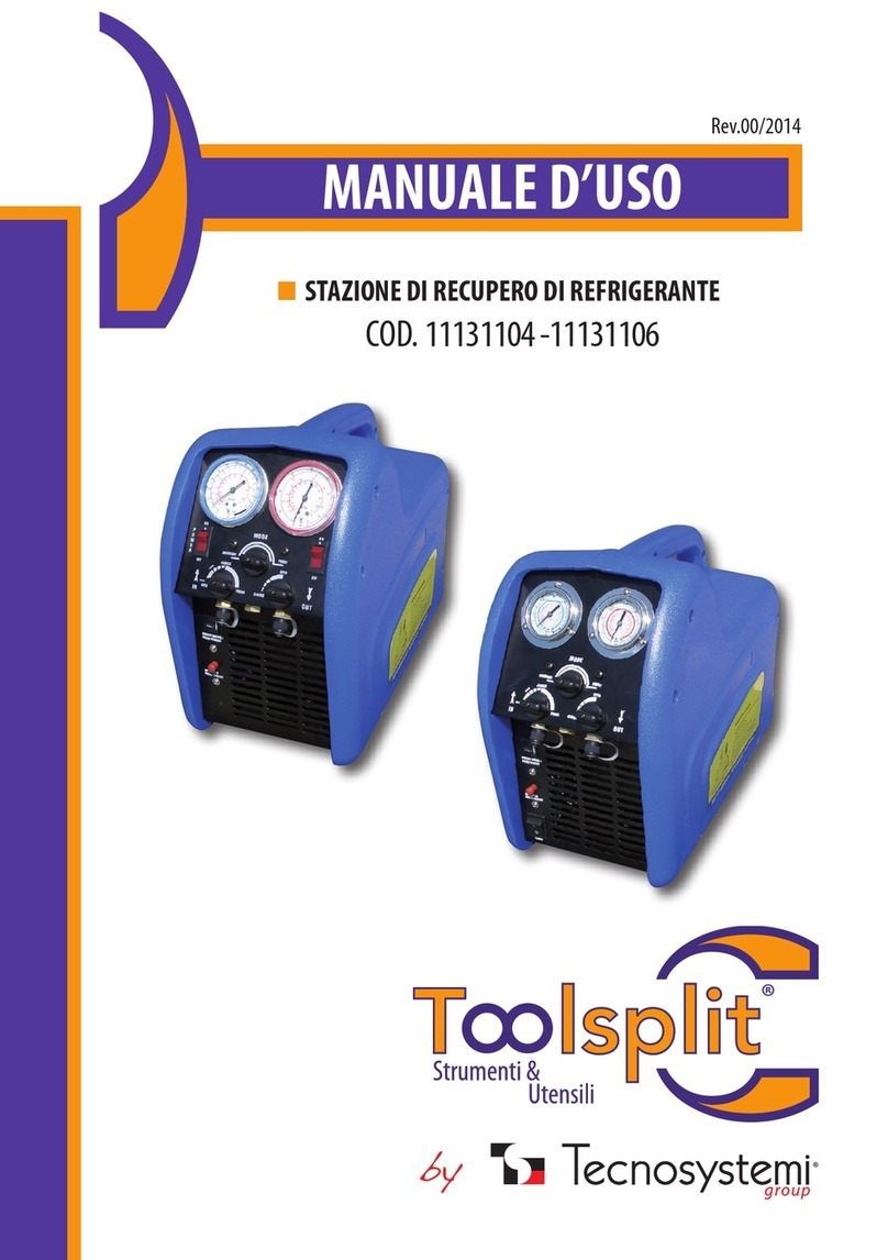Tecnosystemi Toolsplit 11131104 User manual