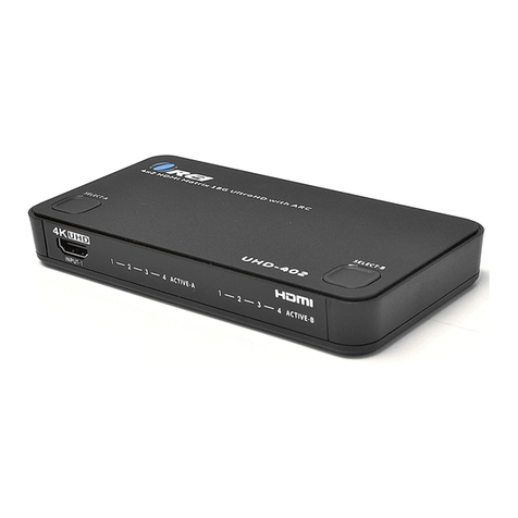 DTS UHD-402 manual
