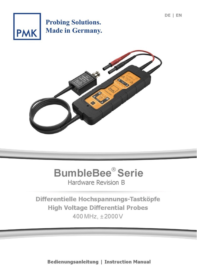 PMK BumbleBee Series instruction manual