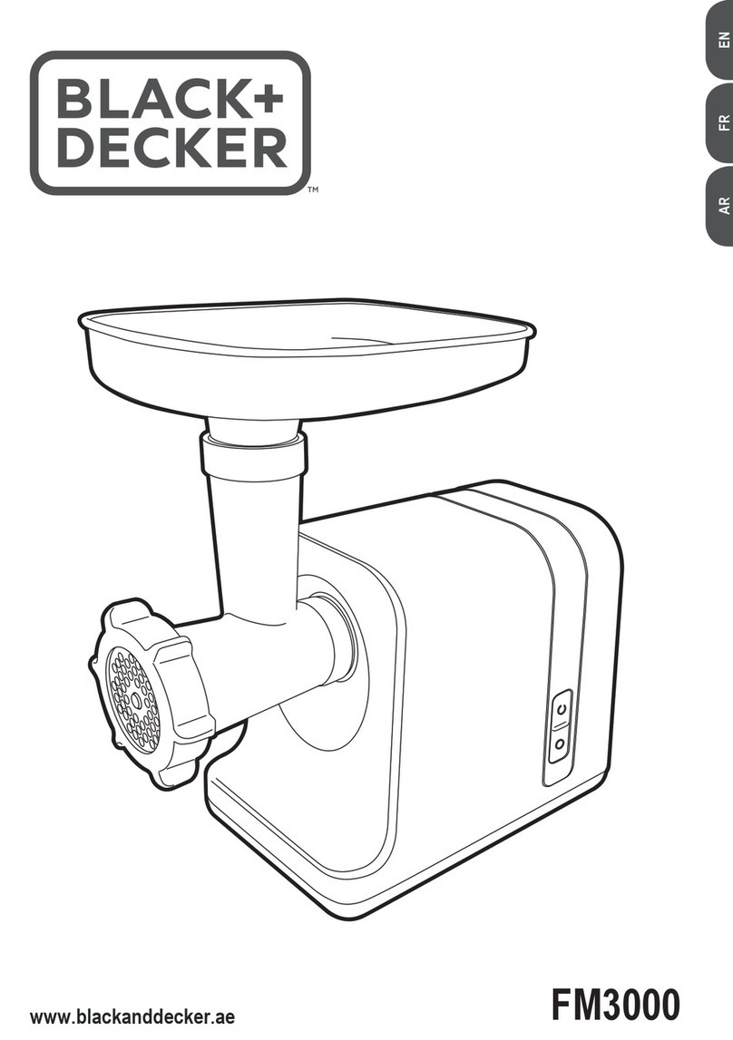 Black & Decker FM3000 User manual Black & Decker FM3000 User manual