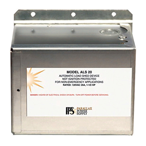 Parallax Power Supply ALS 20 Owner's operation guide