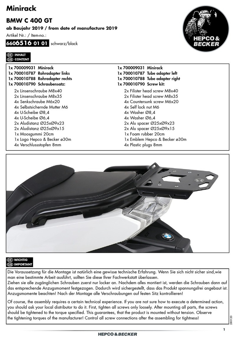 hepco & becker 6606516 01 01 quick start guide