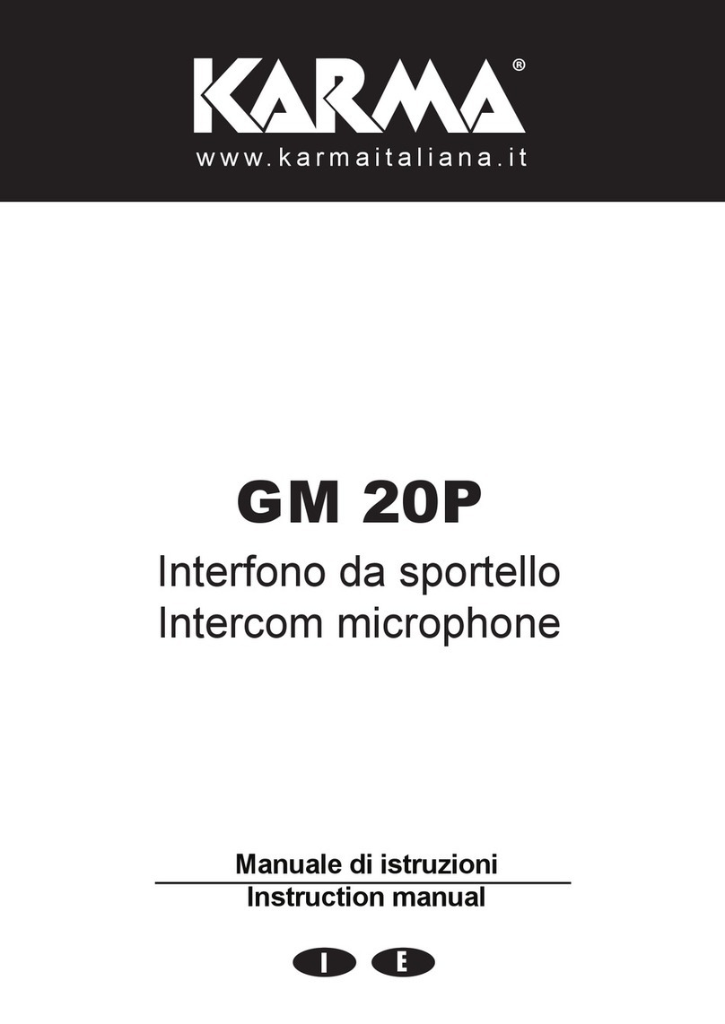 Karma GM 20P User manual