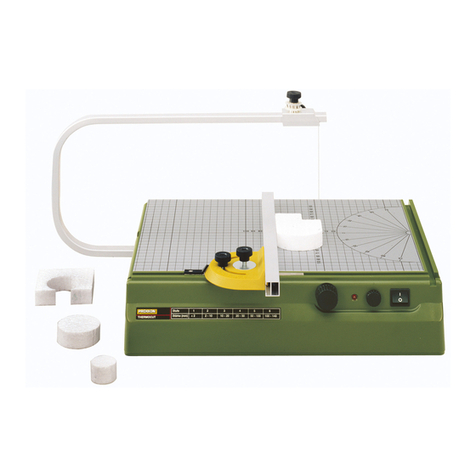 Proxxon Thermocut manual