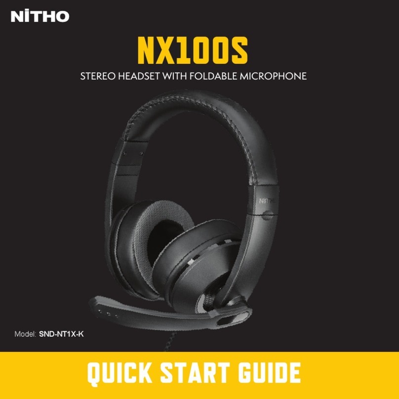 Nitho NX100S quick start guide