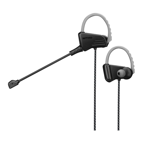 Nitho ECHO ESPORT EARBUD quick start guide