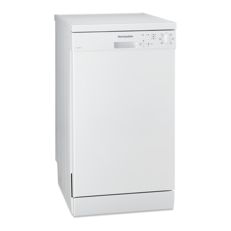 montpellier Slimline DW1065W User manual