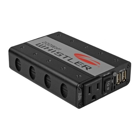 Whistler XP200i owner's manual