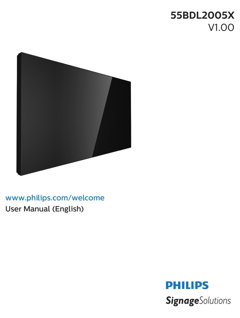 Philips 55BDL2005X User manual