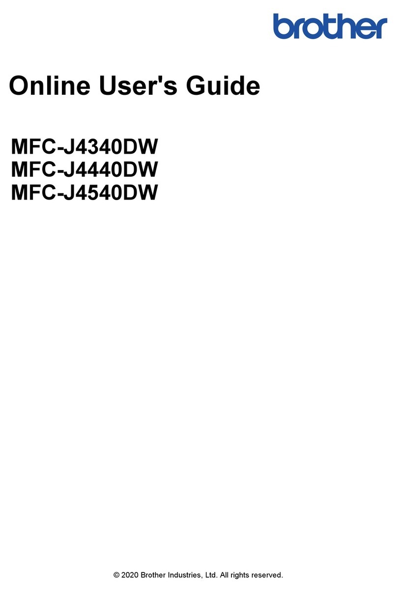 Brother MFC-J4340DW Technical manual